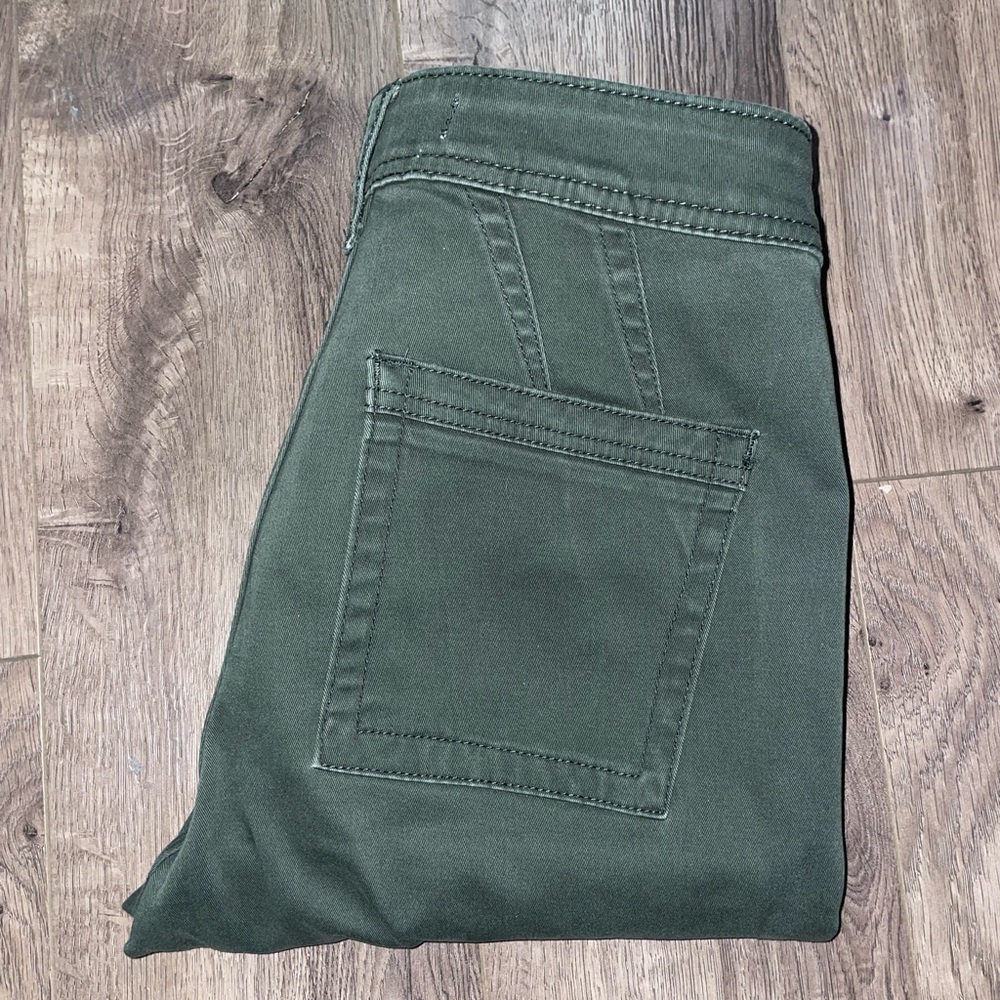 Anthropologie olive green pants
